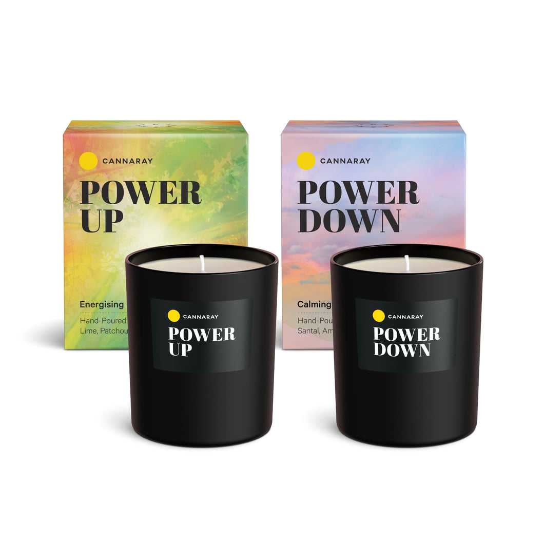 Power Pair CBD Candle Gift Set